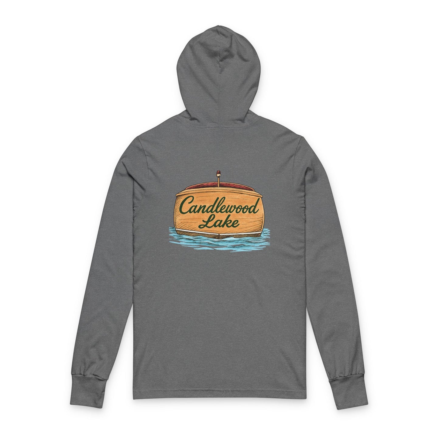 Unisex Hooded Long Sleeve Tee