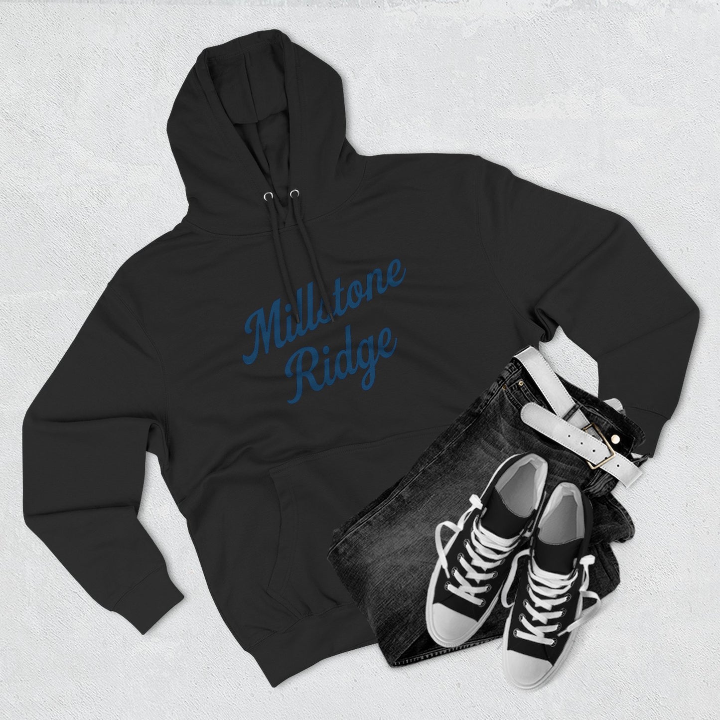 Cozy Fleece Hoodie, Personalized Gift, Casual Wear, Winter Wardrobe, Millstone Ridge Hoodie