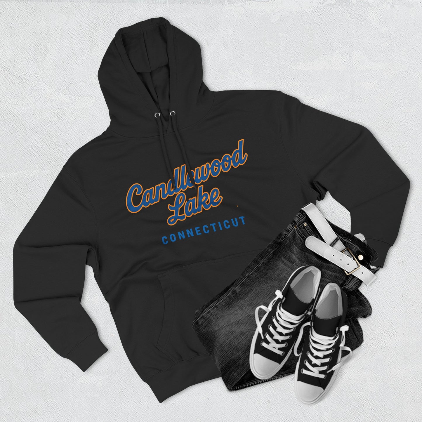 Candlewood Lake Three-Panel Fleece Hoodie