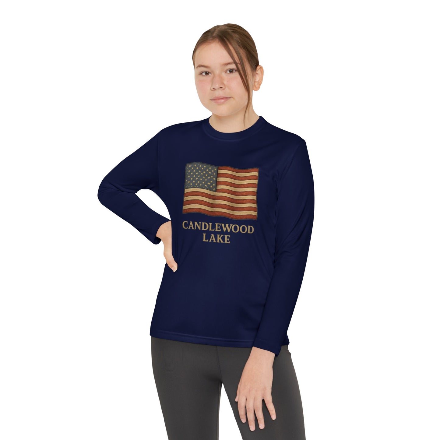 Candlewood Lake Youth Long Sleeve Tee