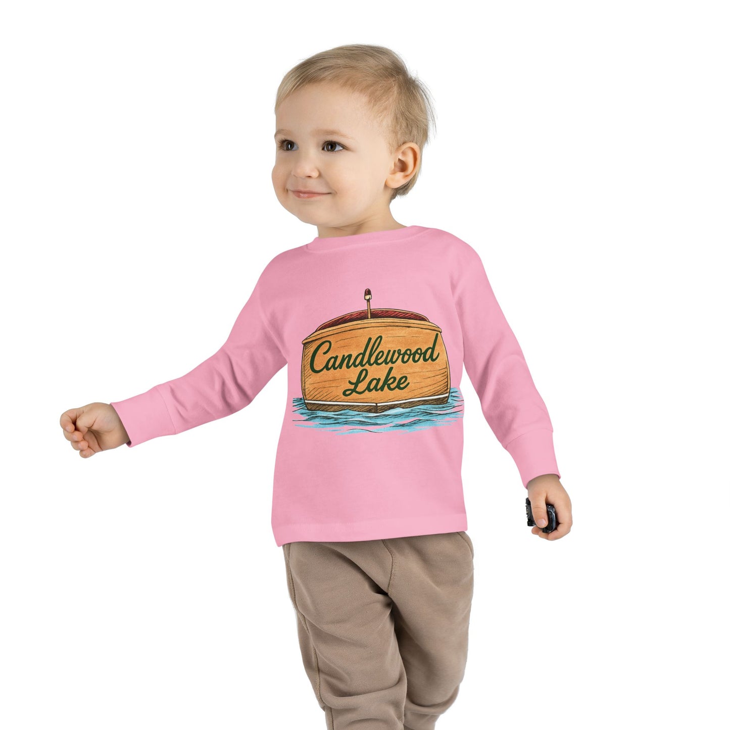Candlewood Lake Toddler Long Sleeve Shirt