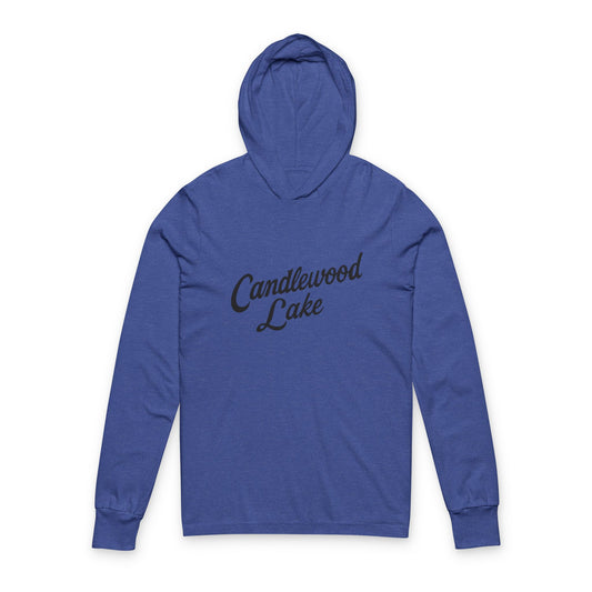 Candlewood Lake Hooded Long Sleeve Tee