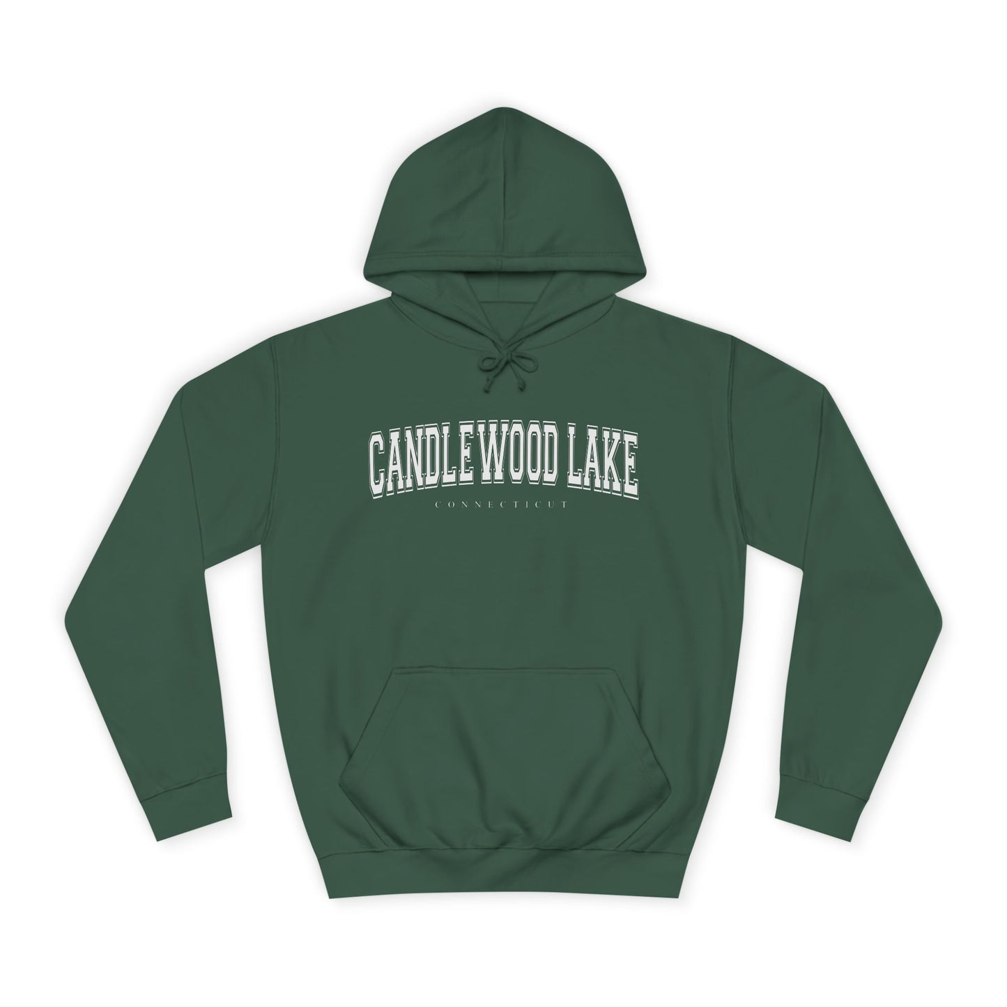 Candlewood Lake Unisex College Hoodie