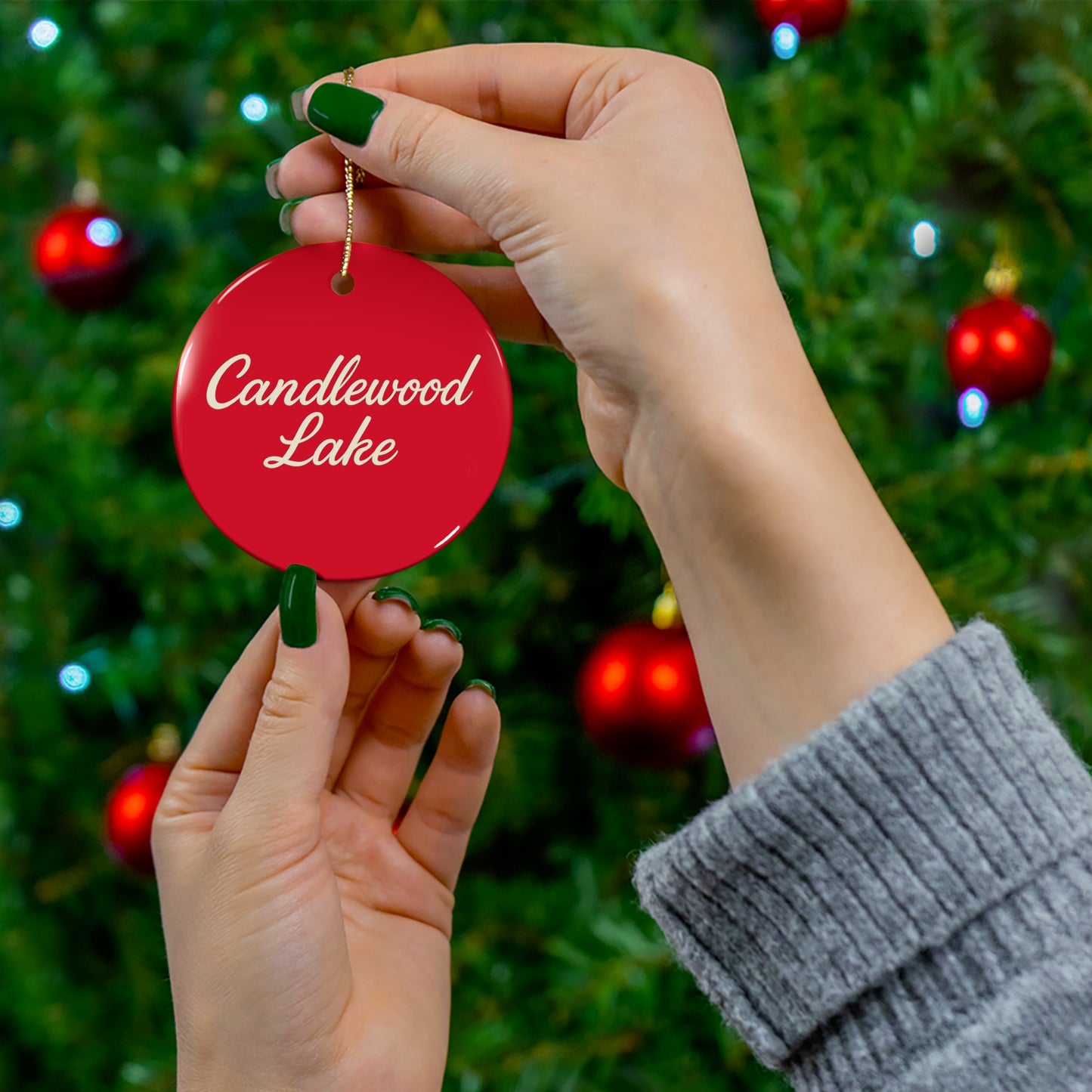 Ceramic Holiday Ornament