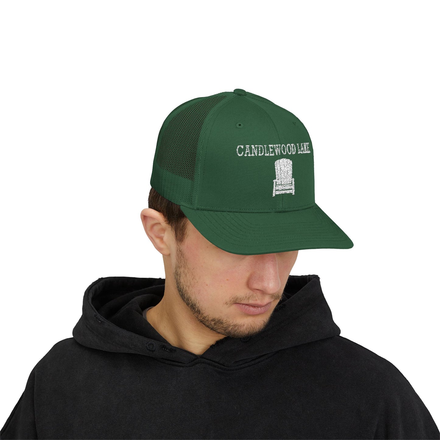 Candlewood Lake Snapback Trucker Cap