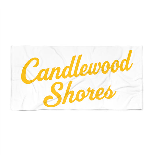 Candlewood Shores Beach Towel
