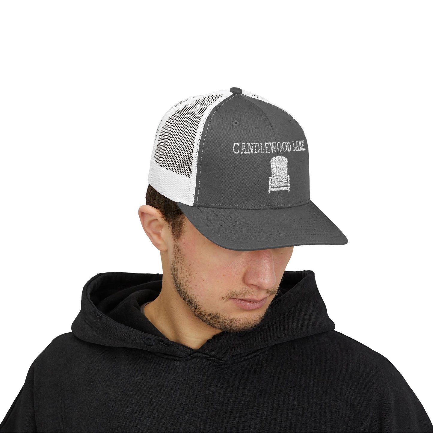 Candlewood Lake Snapback Trucker Cap