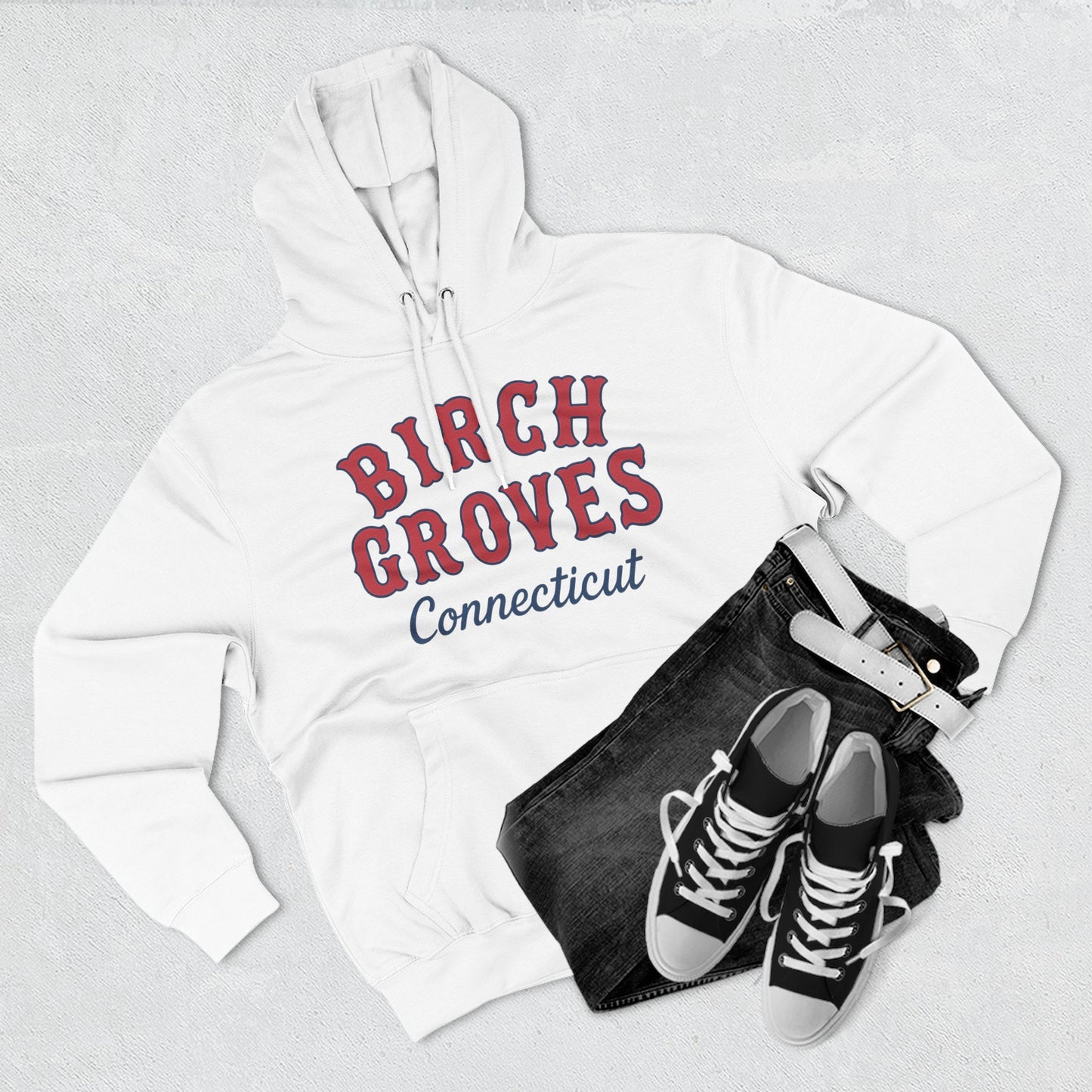 Fleece Hoodie Birch Groves