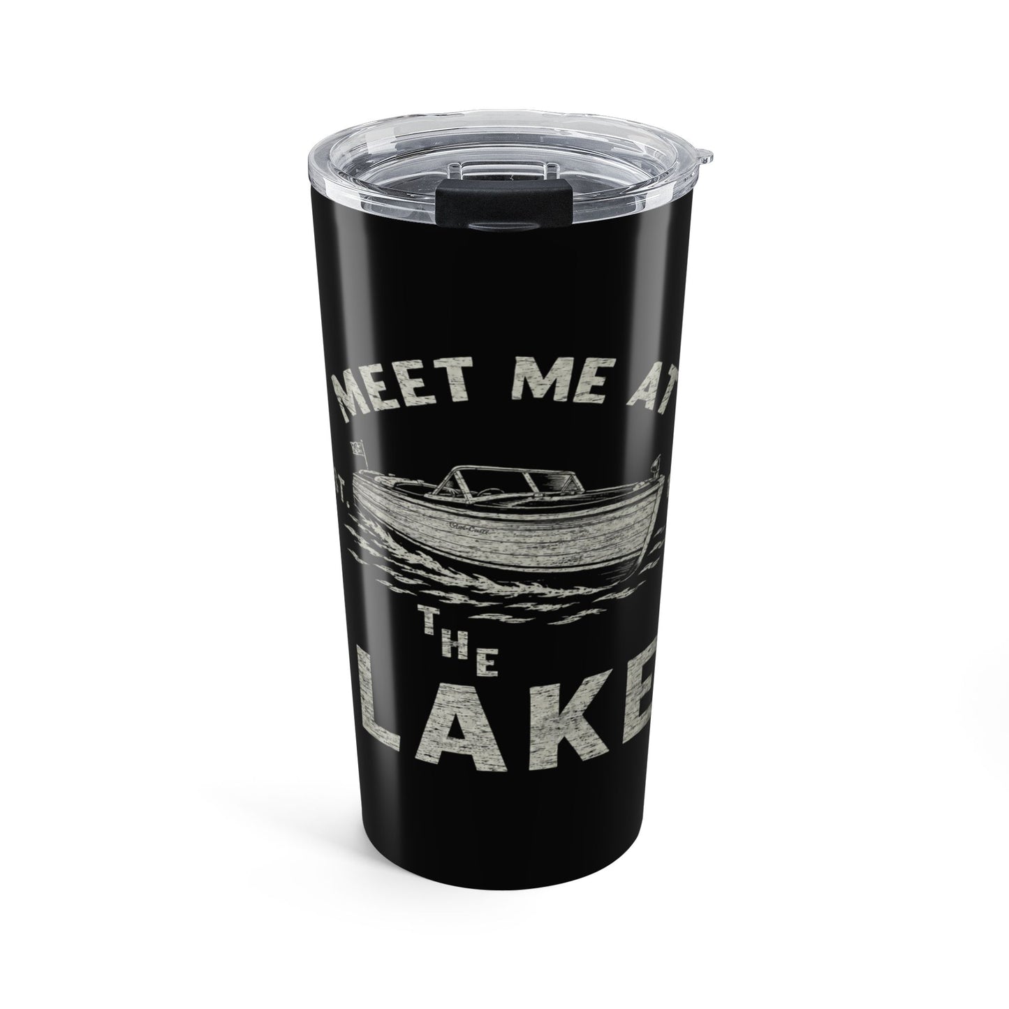 Meet Me at the Lake 20oz Tumbler — Insulated Travel Cup for Boaters & Lake Lovers