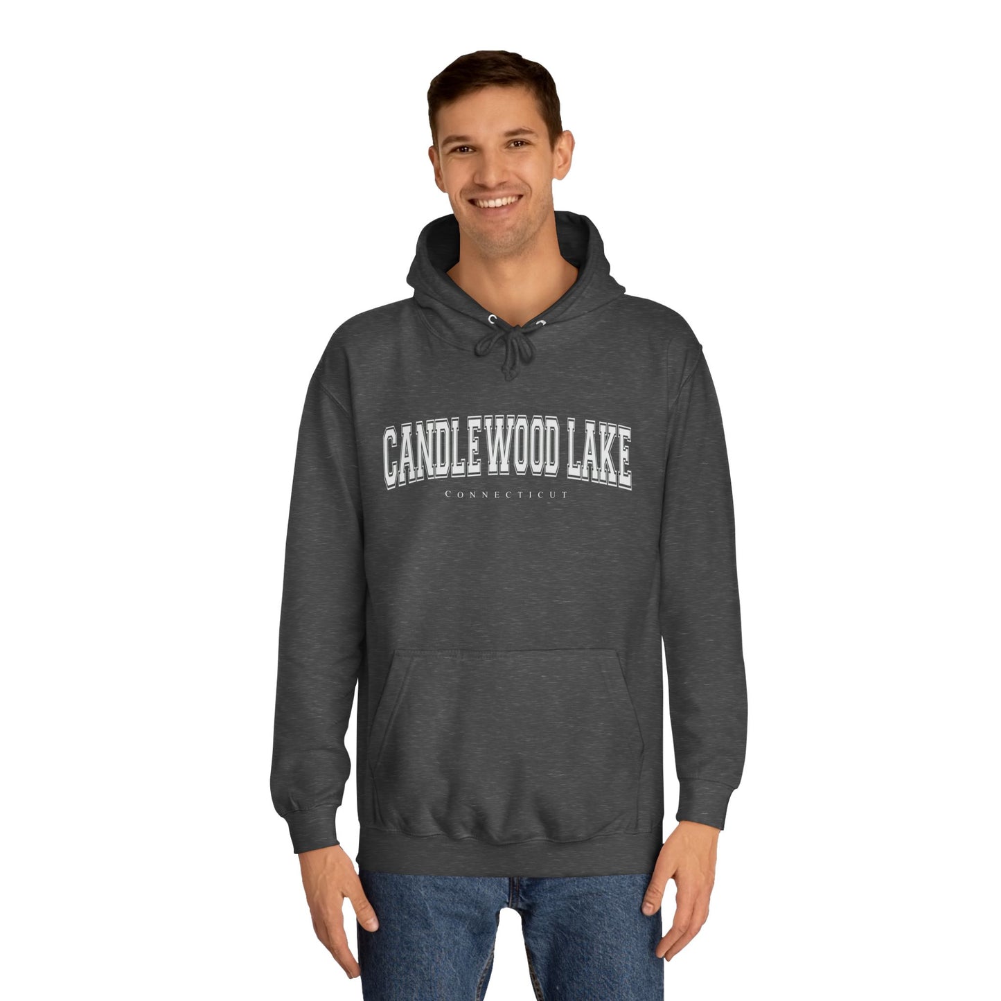 Candlewood Lake Unisex College Hoodie