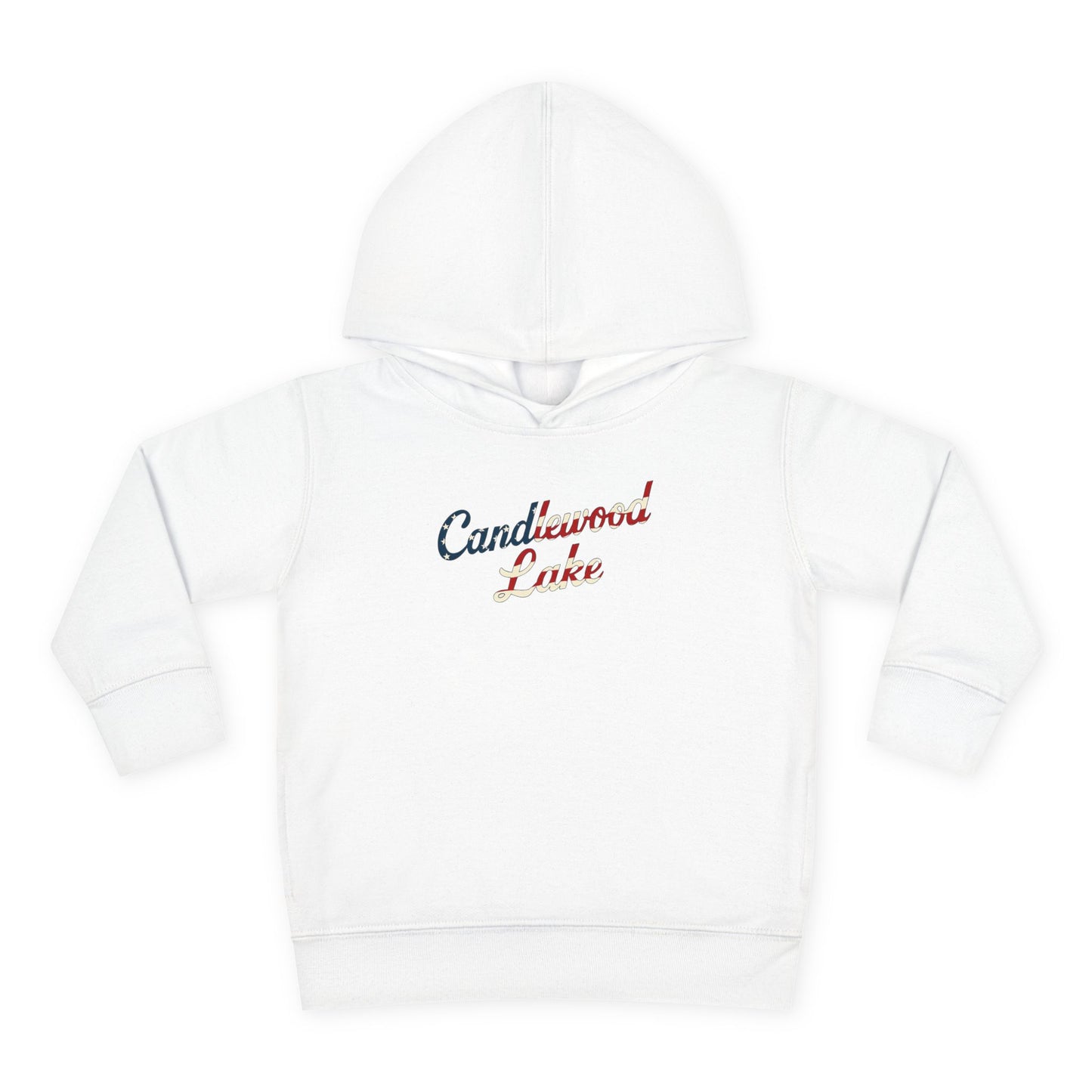 Candlewood Lake Toddler  USA Pullover Hoodie