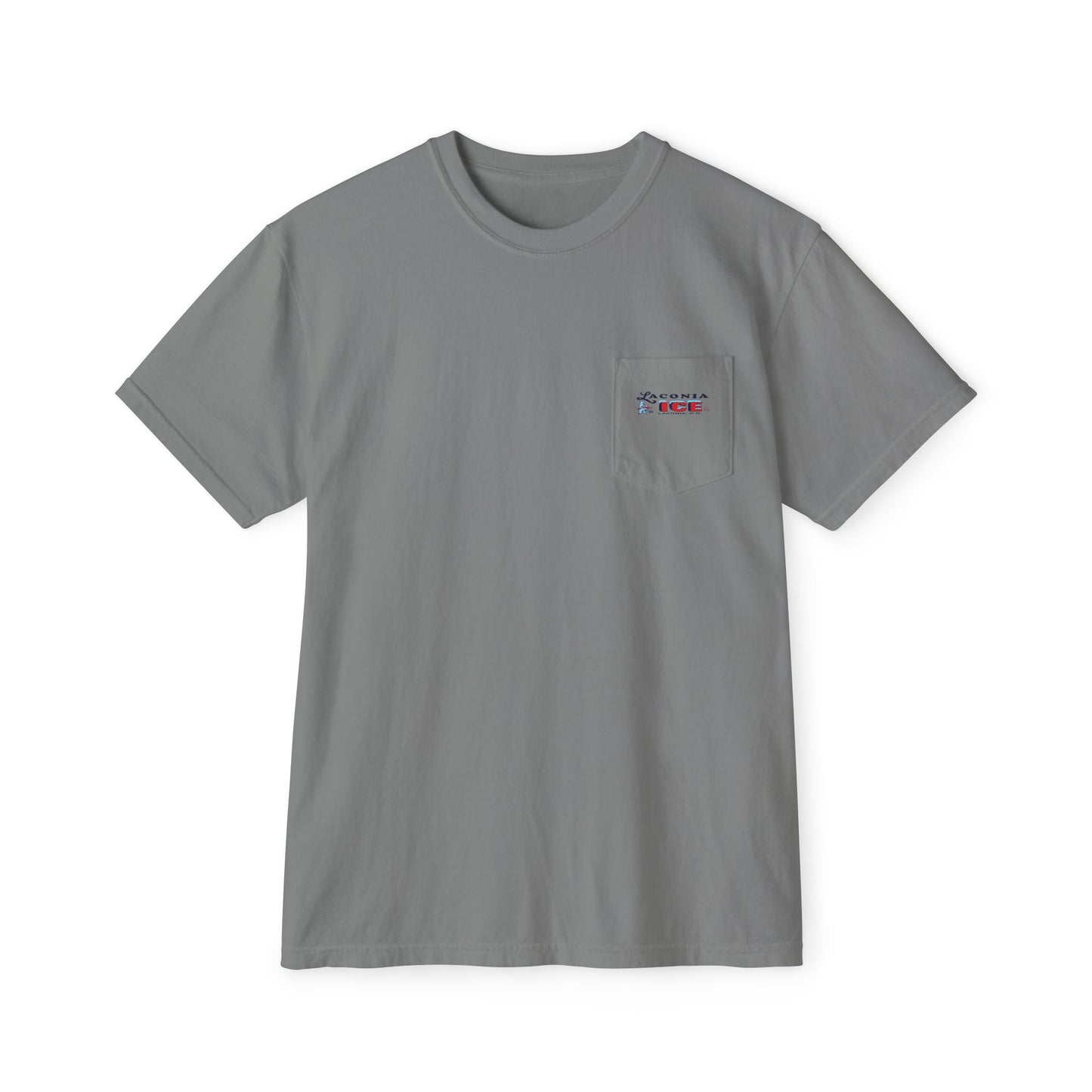 Laconia Ice Company Pocket T‑Shirt — Vintage Nautical Logo Tee