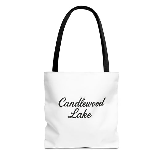 Candlewood Lake Tote Bag, Beach Bag