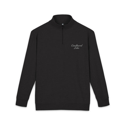Cozy Embroidered Fleece Pullover