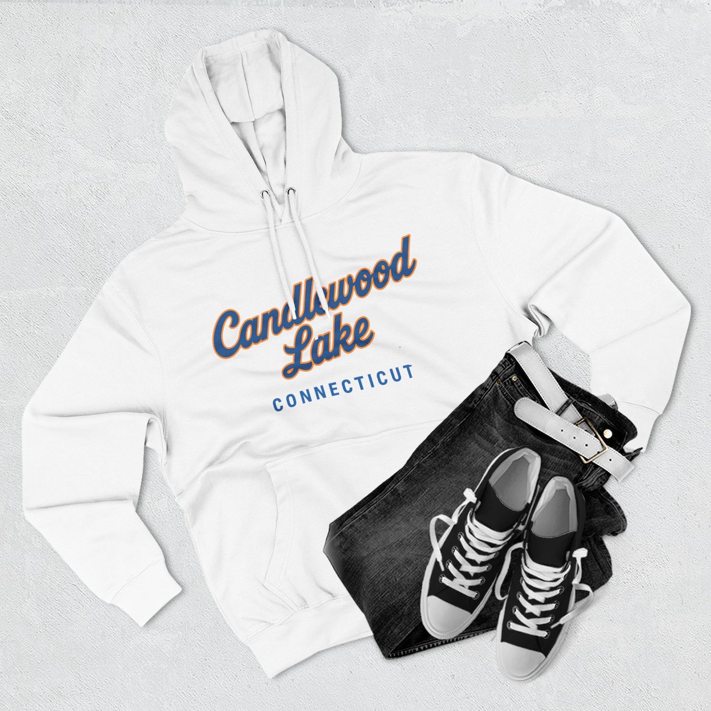 Candlewood Lake Three-Panel Fleece Hoodie
