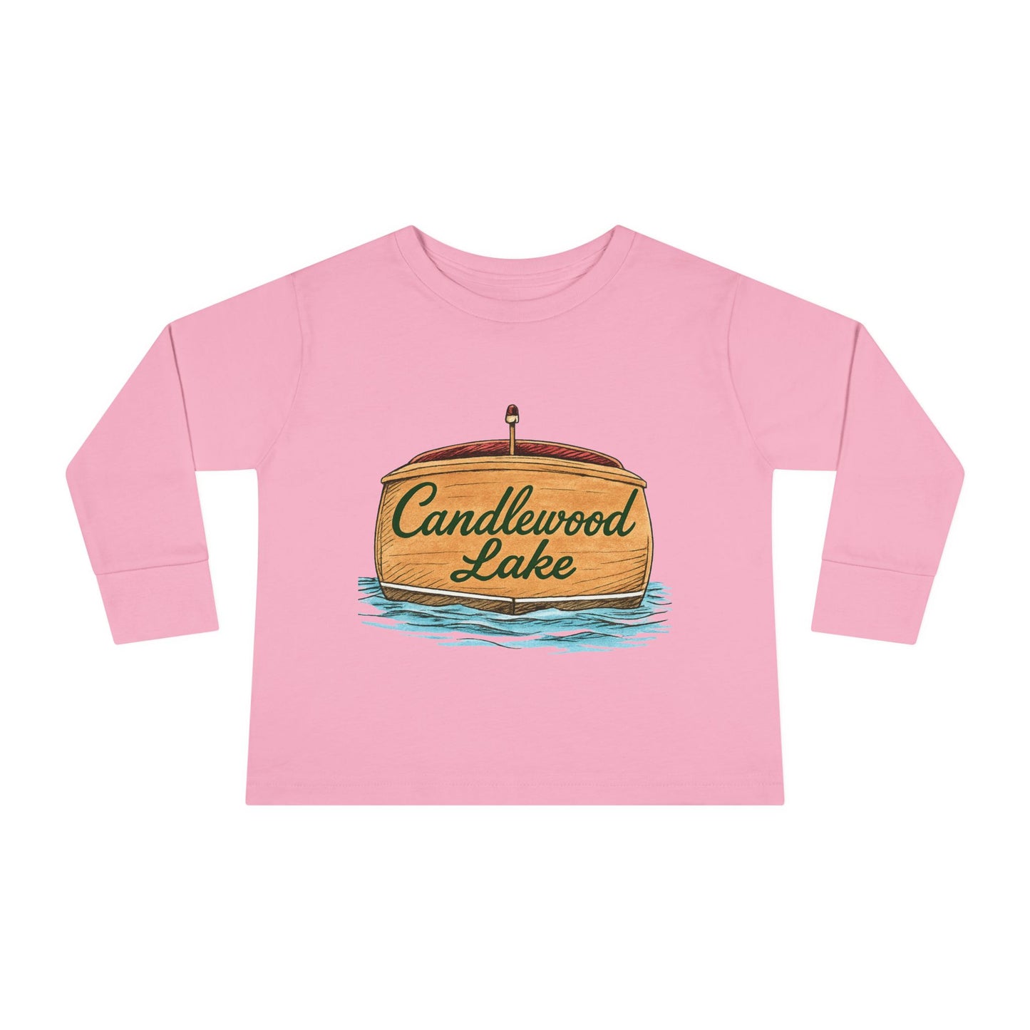 Candlewood Lake Toddler Long Sleeve Shirt