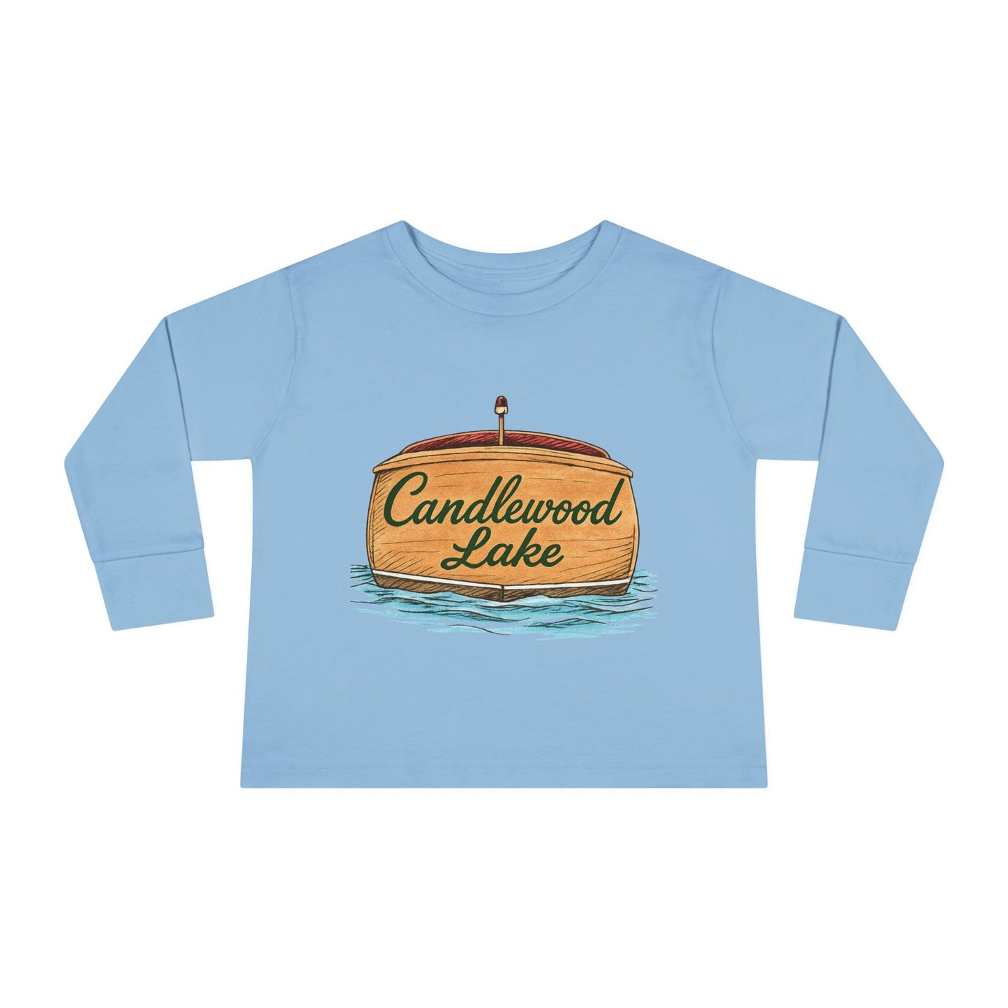 Candlewood Lake Toddler Long Sleeve Shirt