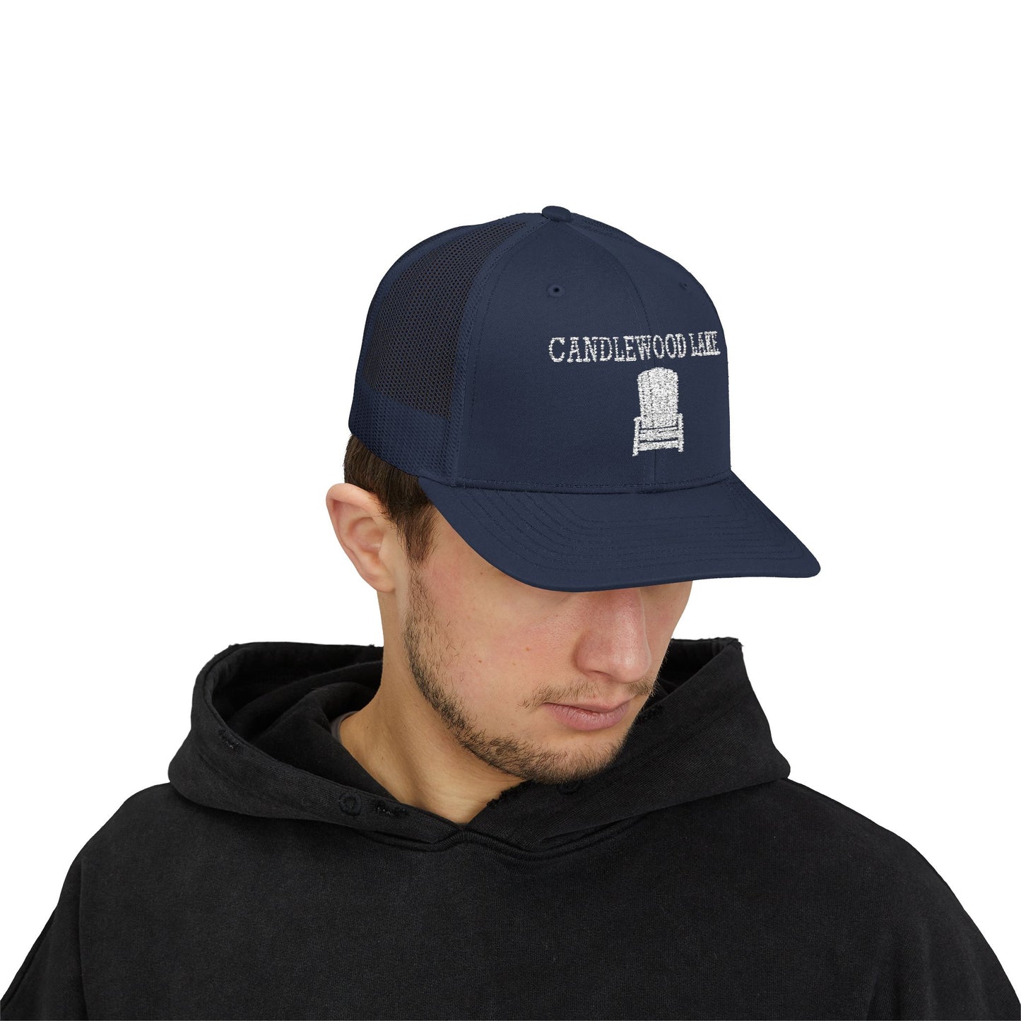 Candlewood Lake Snapback Trucker Cap