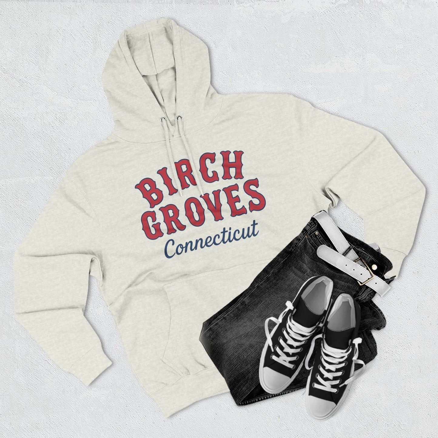 Fleece Hoodie Birch Groves