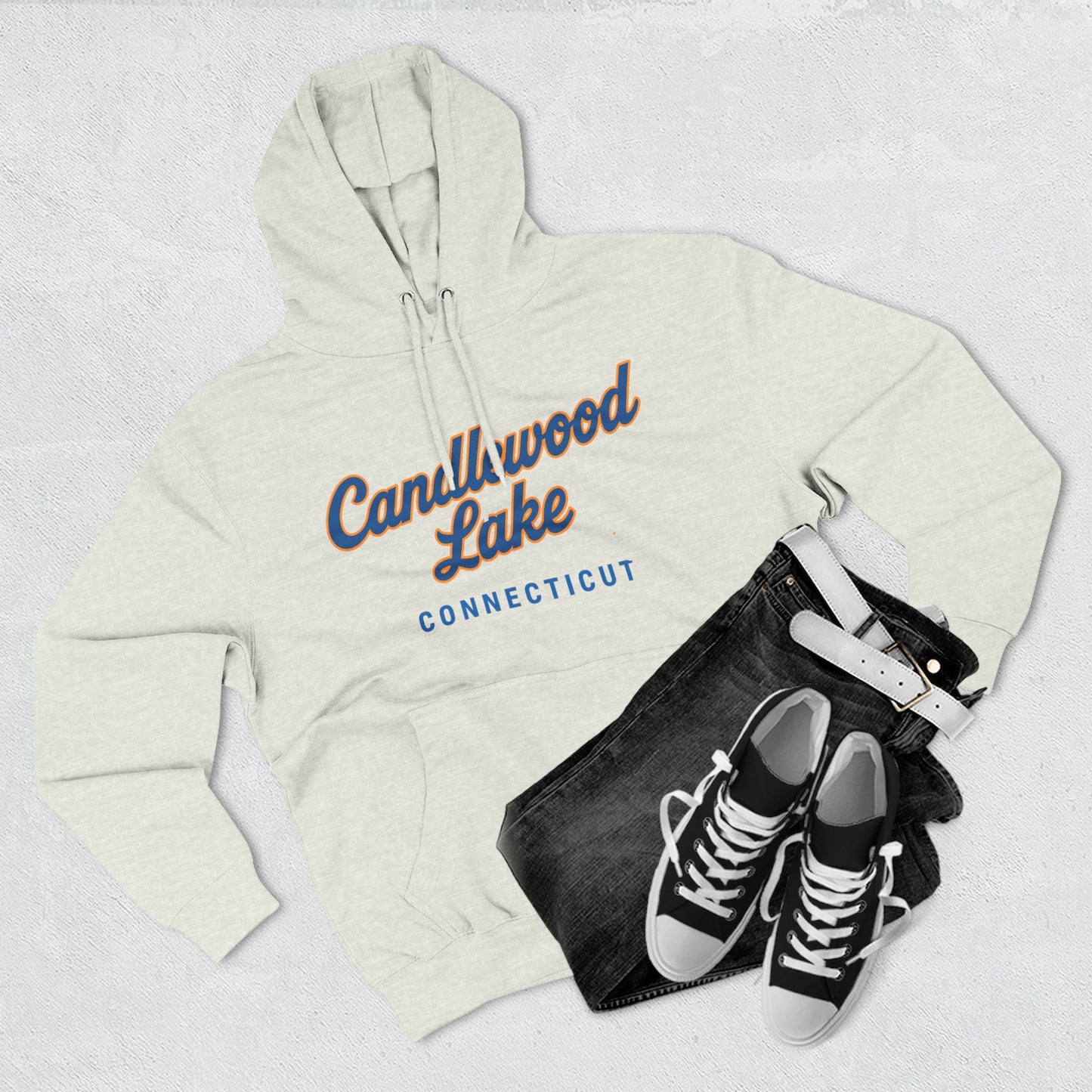 Candlewood Lake Three-Panel Fleece Hoodie