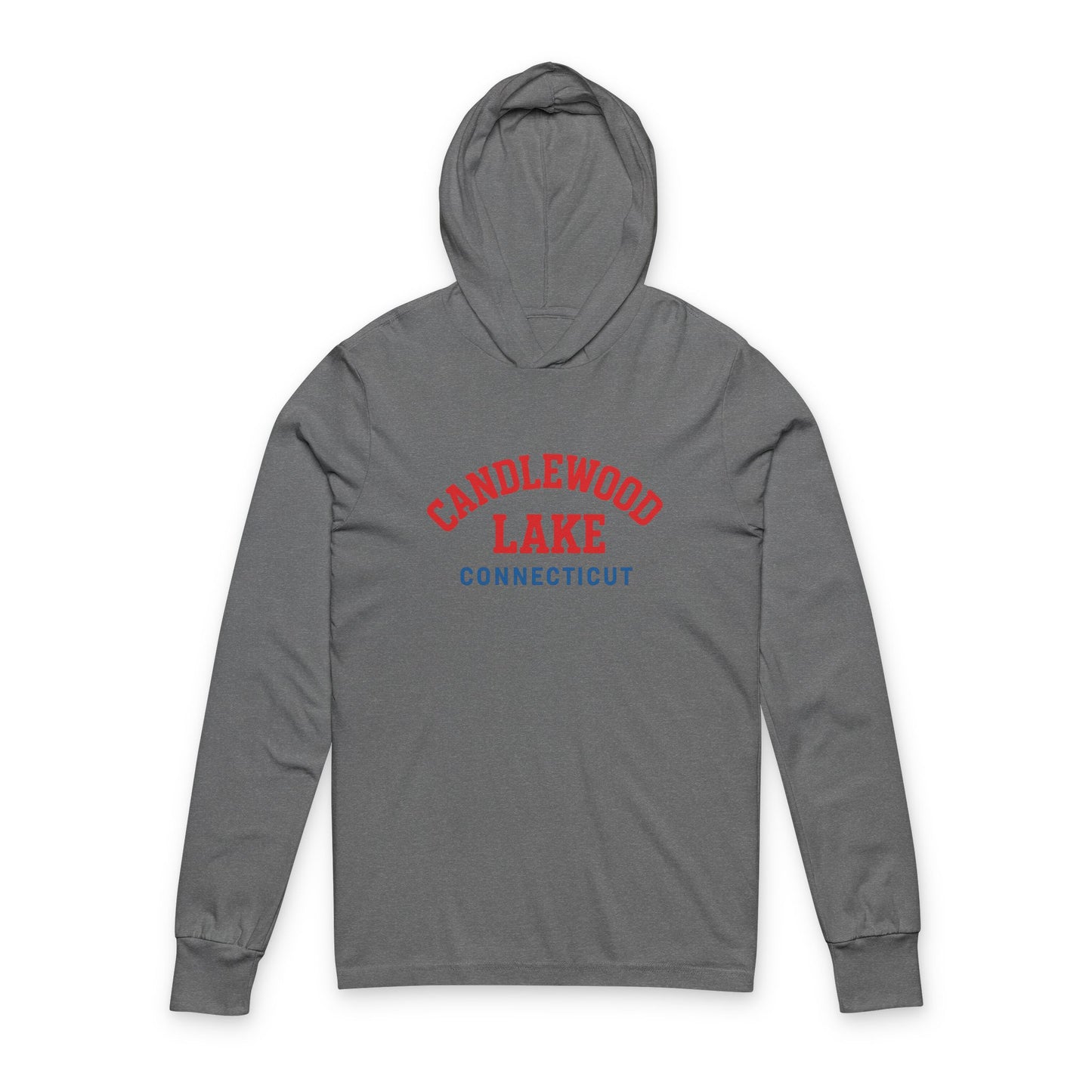 Candlewood Lake Unisex Hooded Long Sleeve Tee