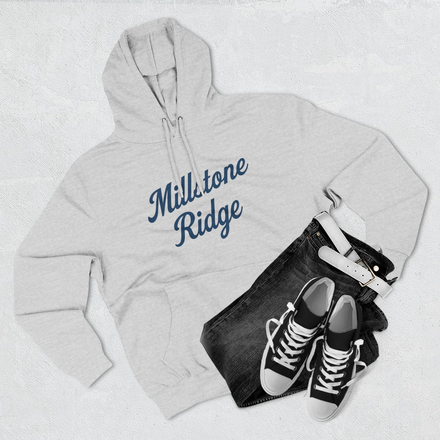 Cozy Fleece Hoodie, Personalized Gift, Casual Wear, Winter Wardrobe, Millstone Ridge Hoodie