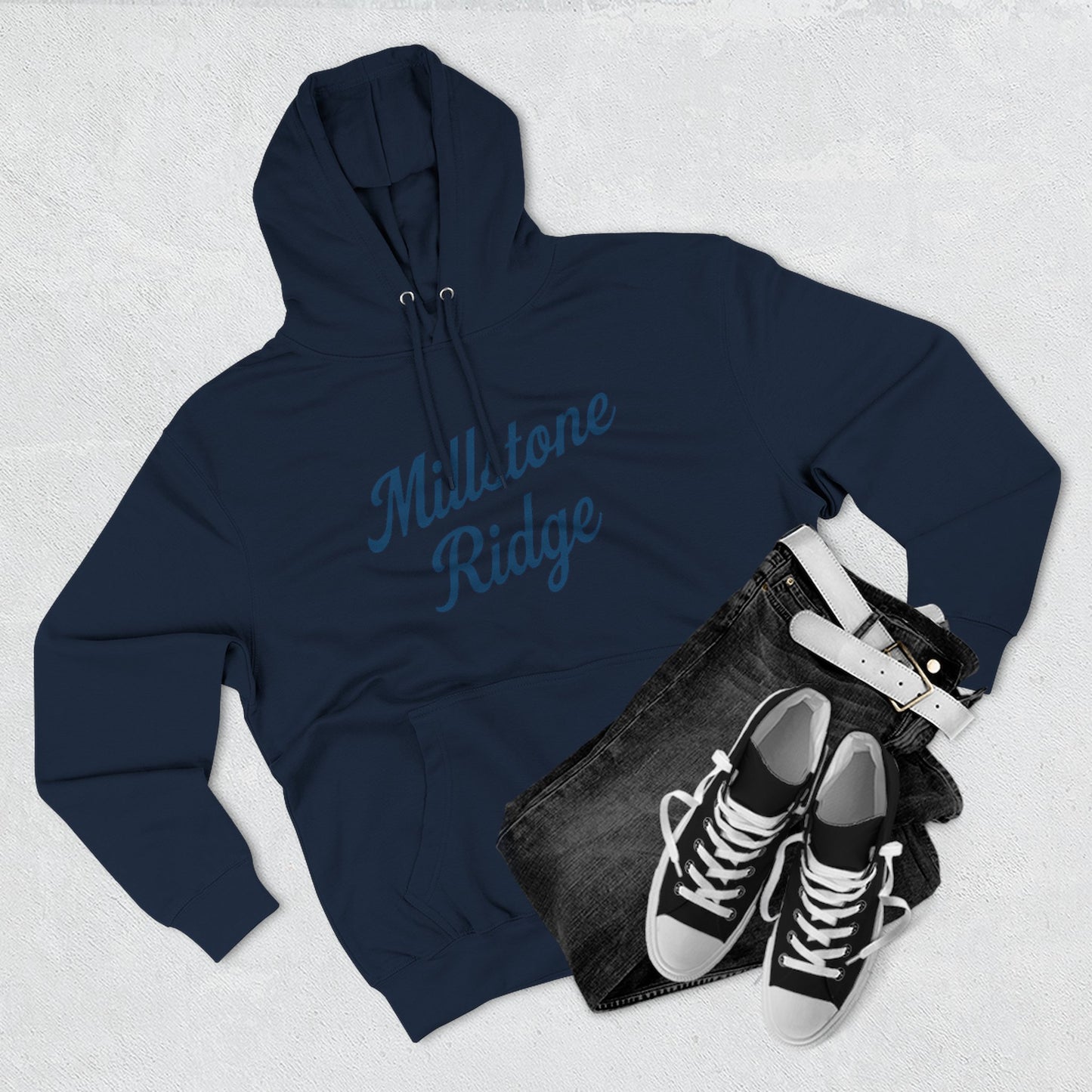 Cozy Fleece Hoodie, Personalized Gift, Casual Wear, Winter Wardrobe, Millstone Ridge Hoodie