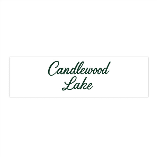 Candlewood Lake Bumper Sticker