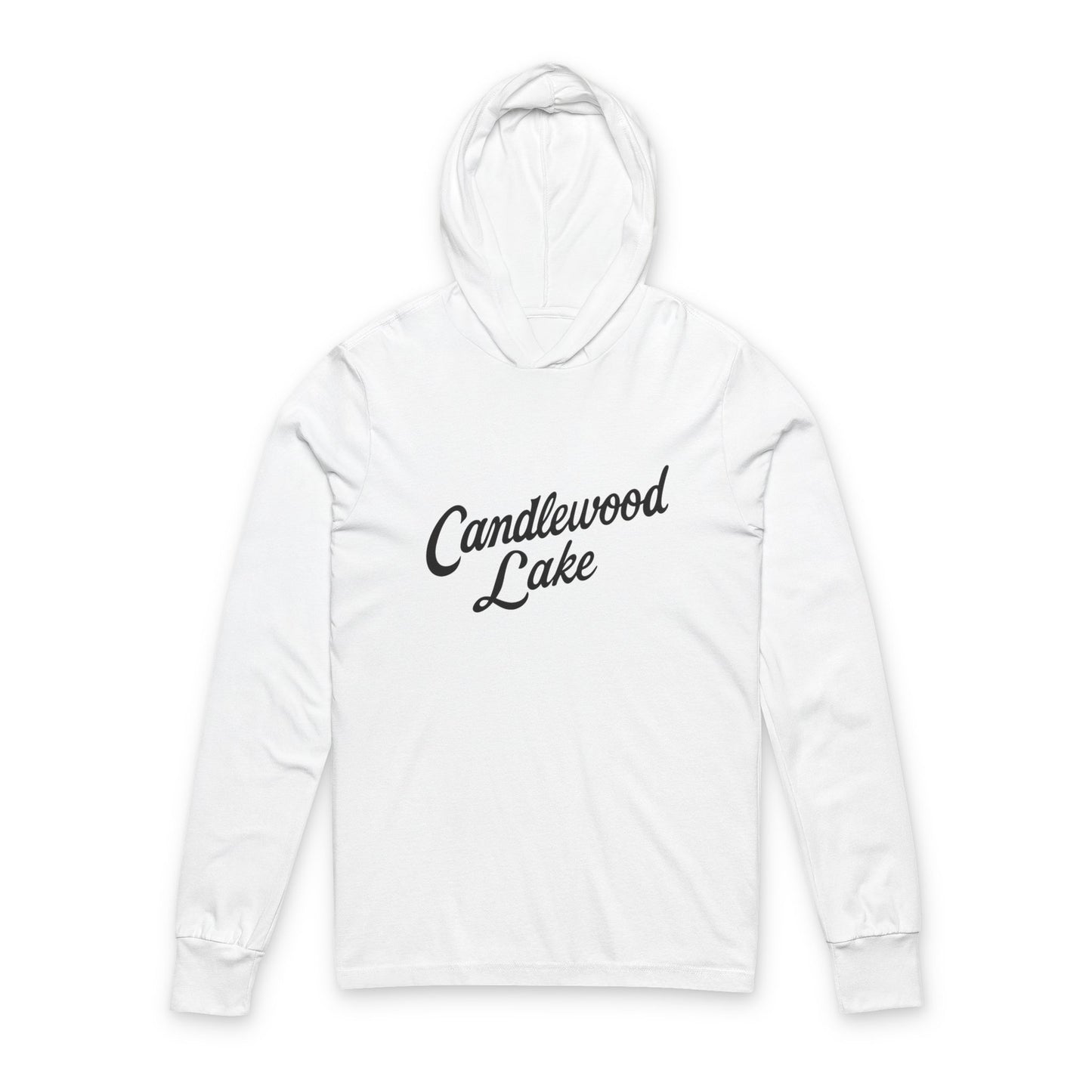 Candlewood Lake Hooded Long Sleeve Tee