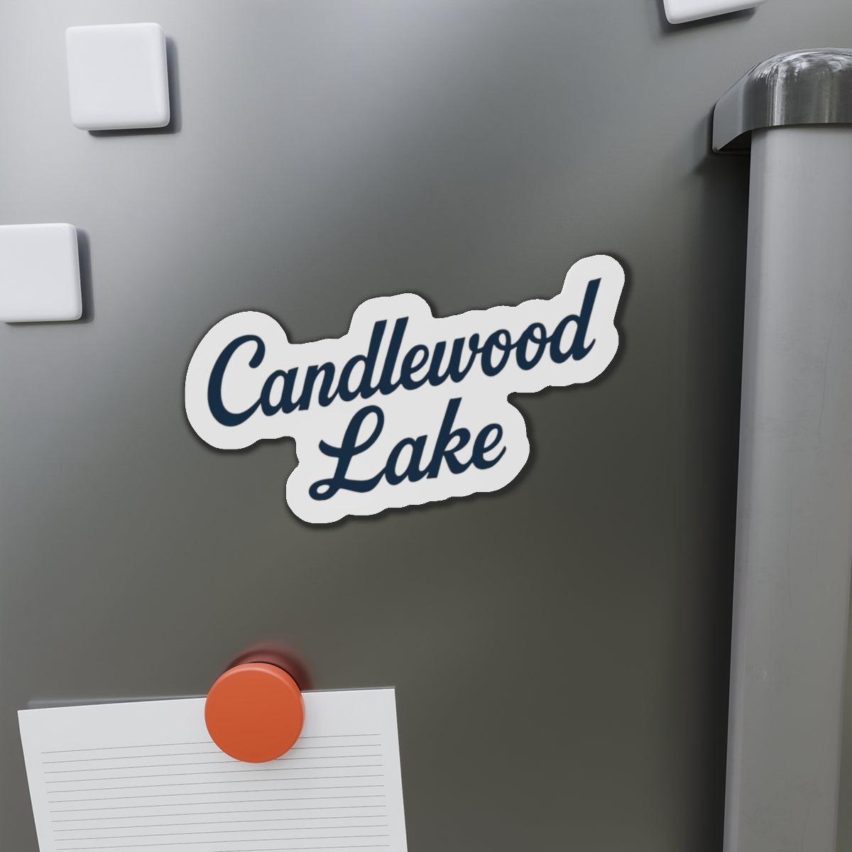 Candlewood Lake Die-Cut Magnets | Home Decor, Gifts for Lake Lovers, Refrigerator Magnets, Souvenirs, Camping Decor