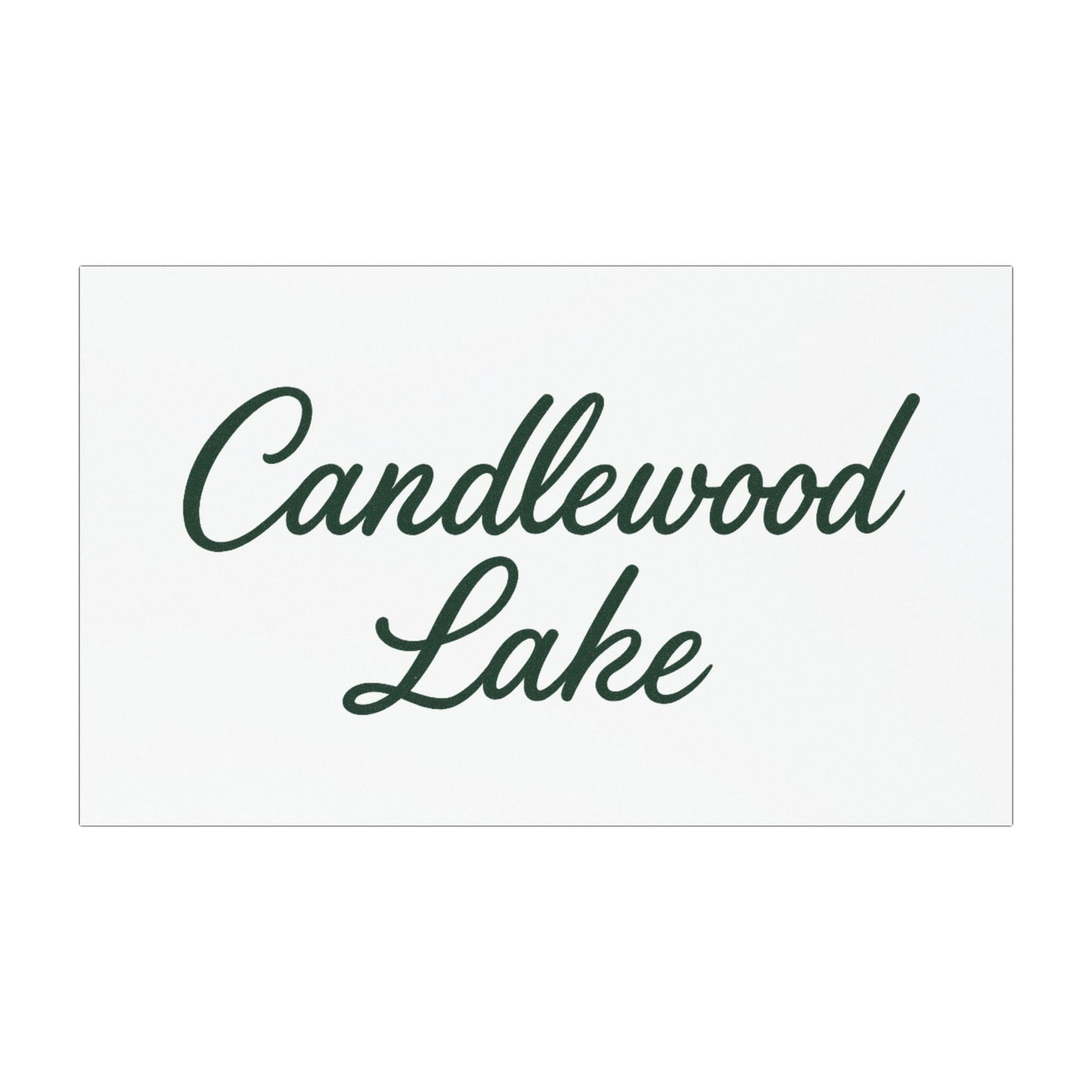 Candlewood Lake Car Magnet