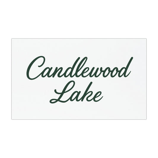 Candlewood Lake Car Magnet