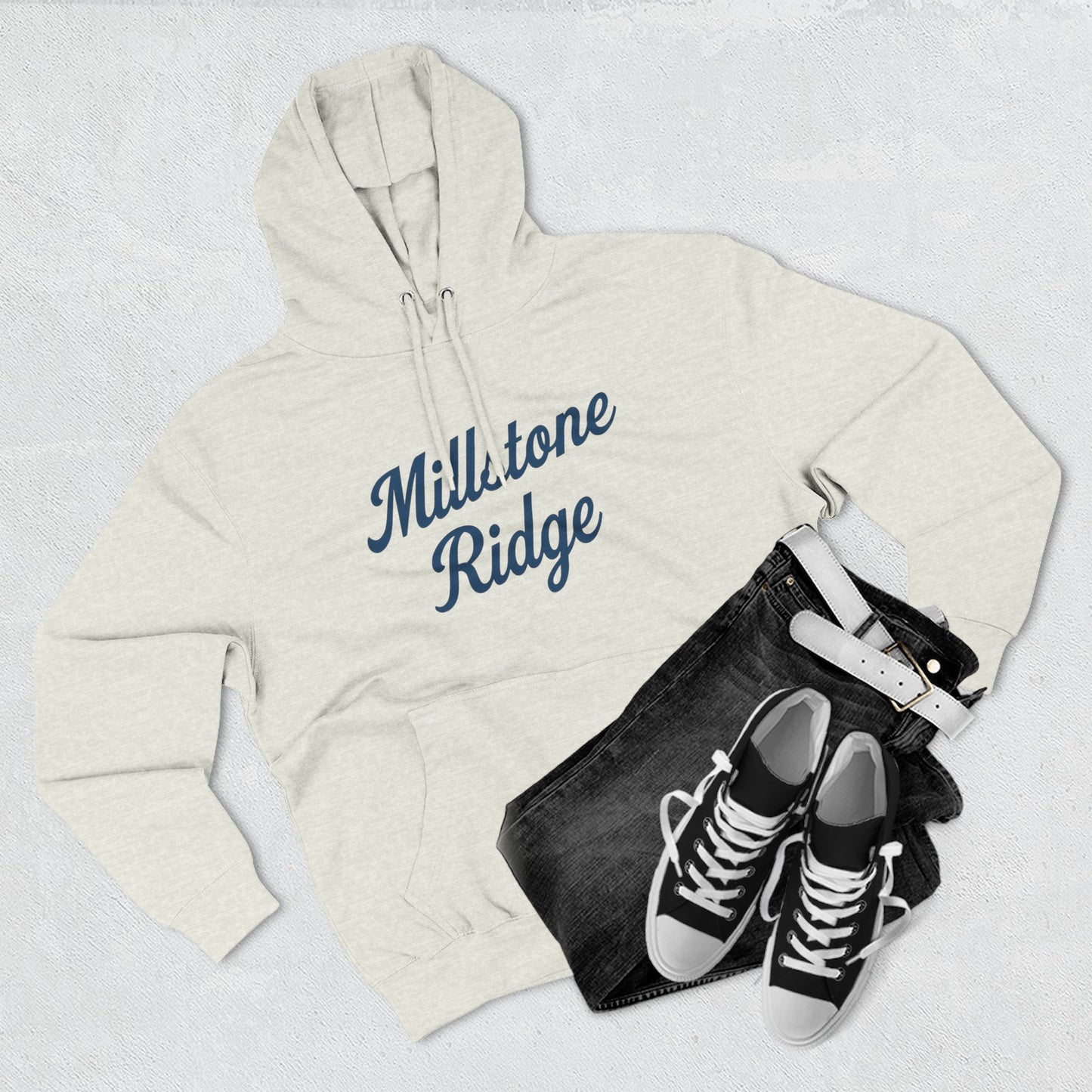 Cozy Fleece Hoodie, Personalized Gift, Casual Wear, Winter Wardrobe, Millstone Ridge Hoodie