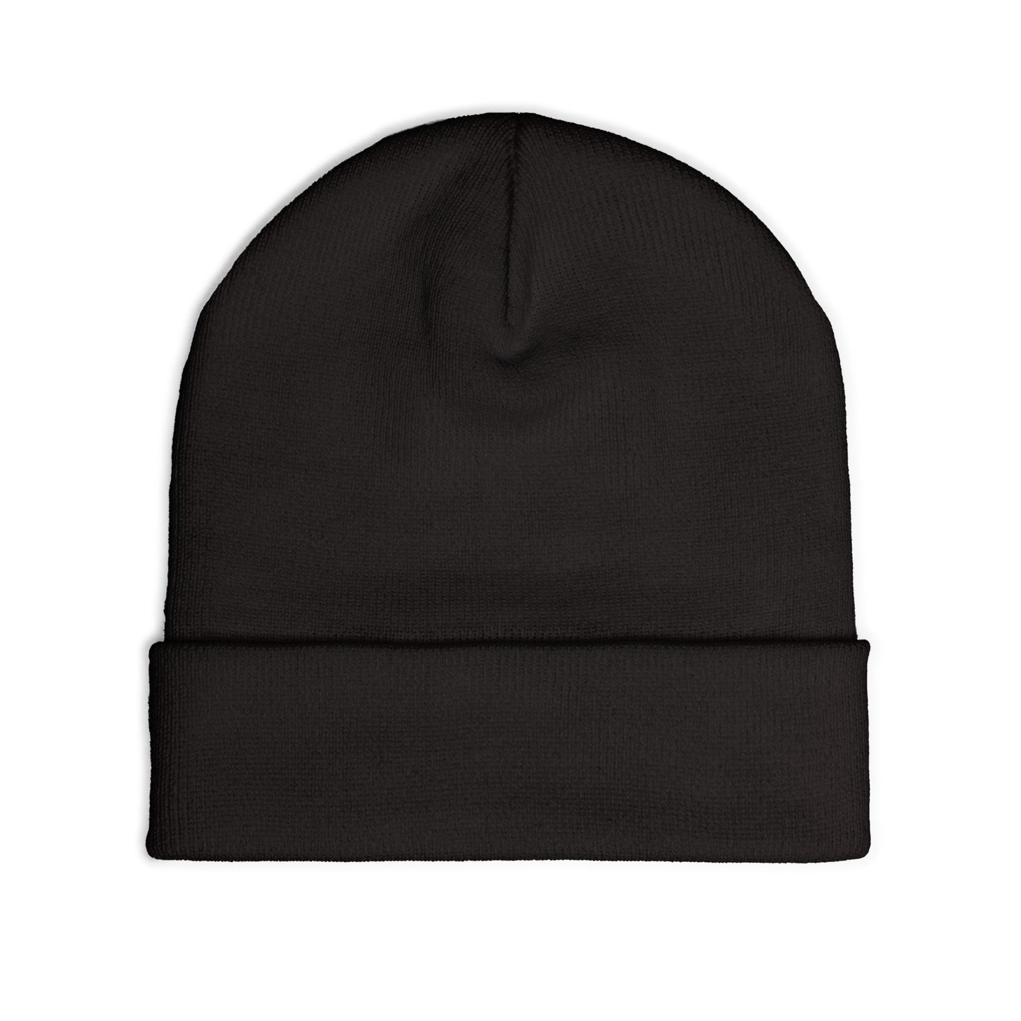 Embroidered 'State Garden' Knit Beanie – Cozy Winter Cuffed Hat