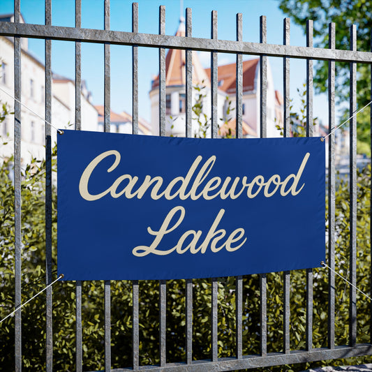 Candlewood Lake Vinyl Banner