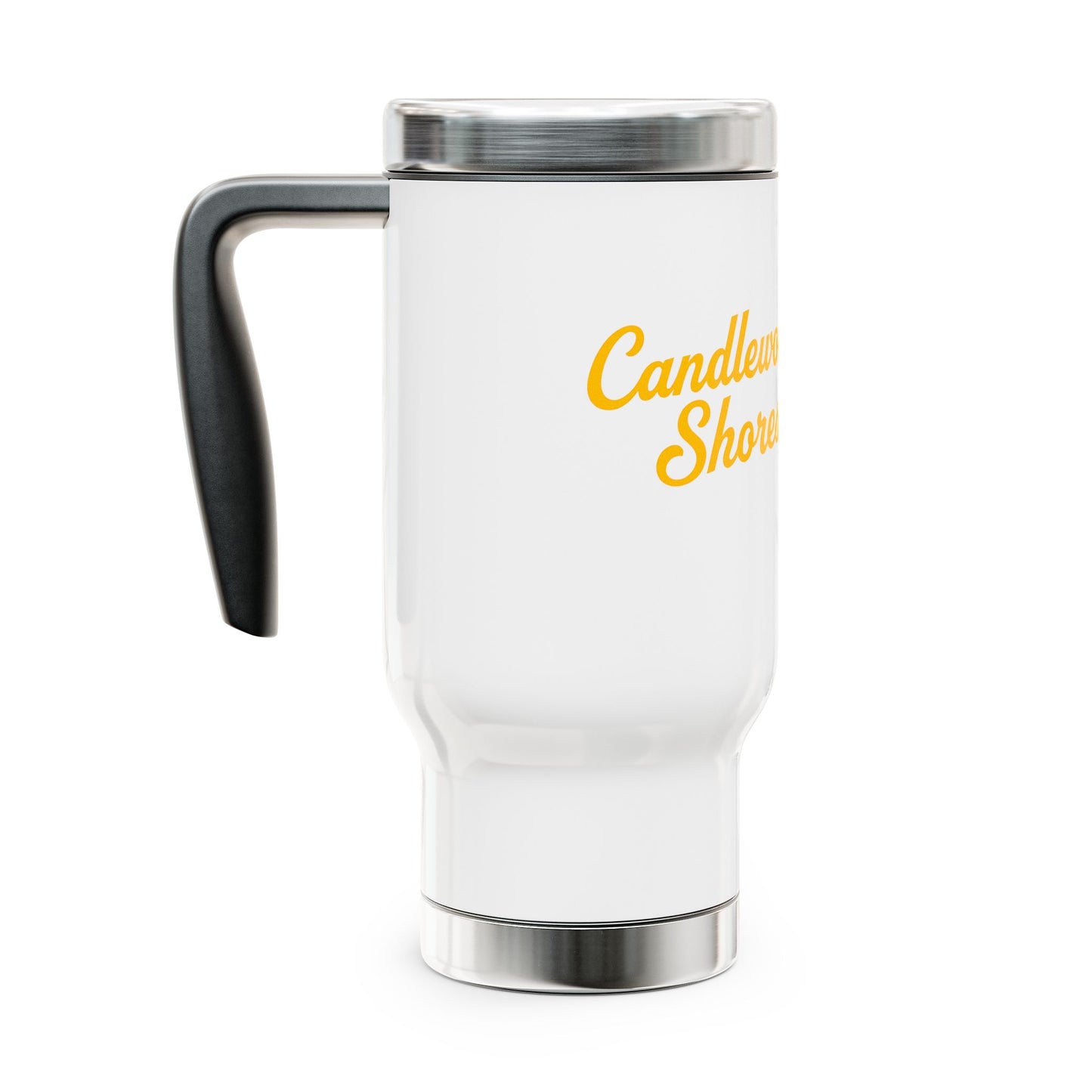 Personalized Candlewood Shores Travel Mug, Stainless Steel Coffee Cup