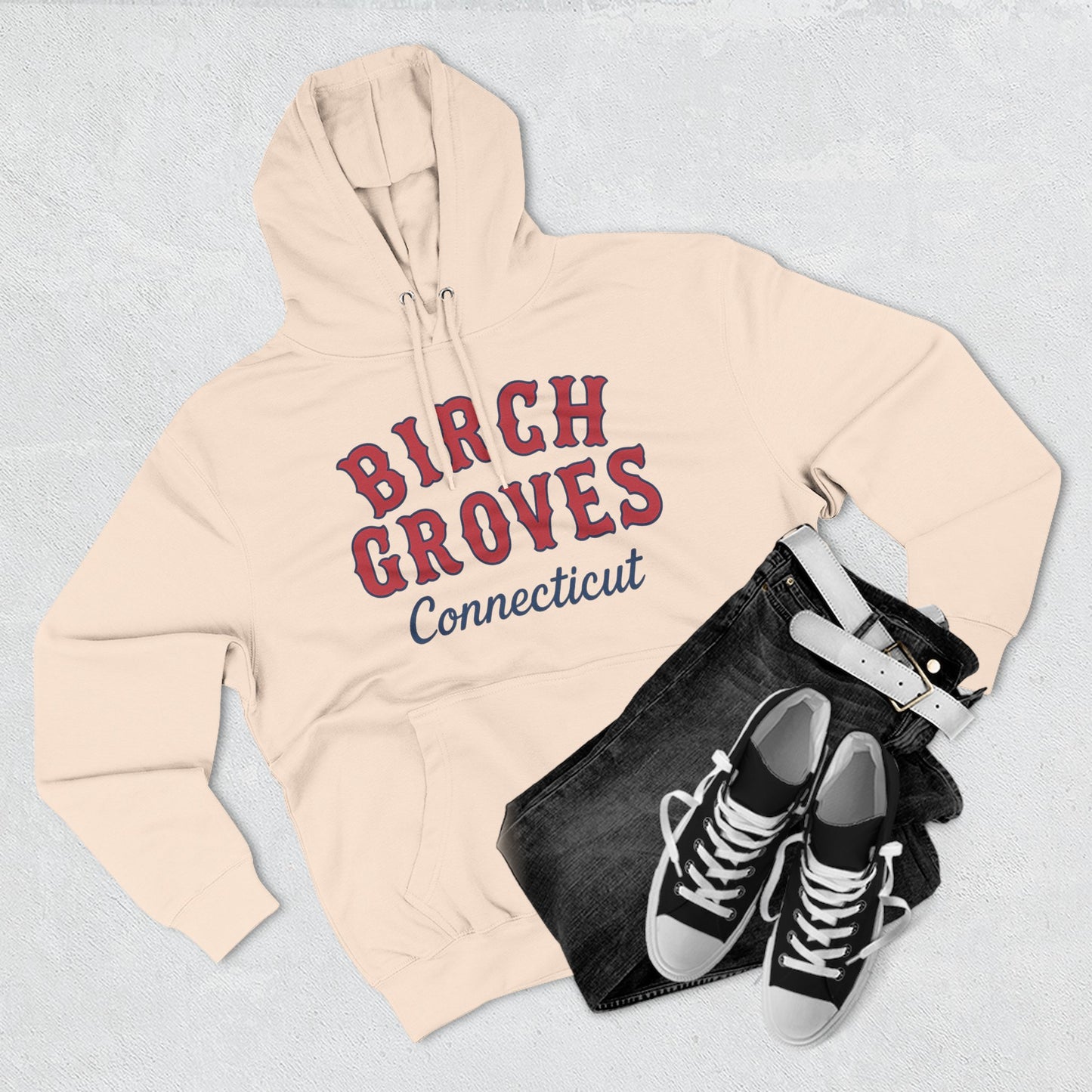 Fleece Hoodie Birch Groves