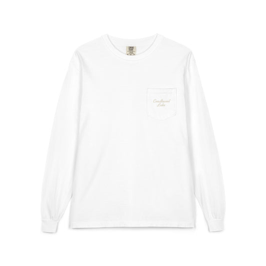 Meet Me at the Lake Long Sleeve Pocket Tee