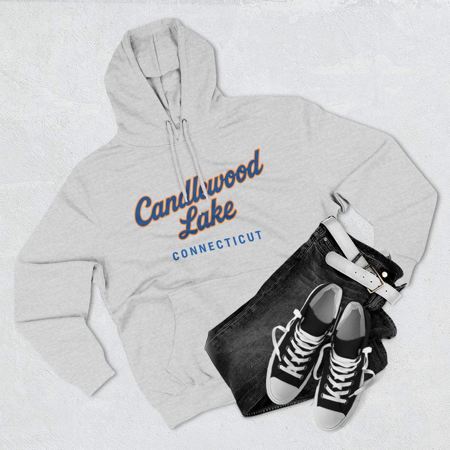 Candlewood Lake Three-Panel Fleece Hoodie