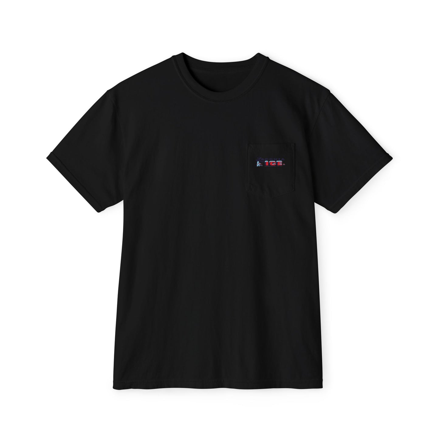 Laconia Ice Company Pocket T‑Shirt — Vintage Nautical Logo Tee