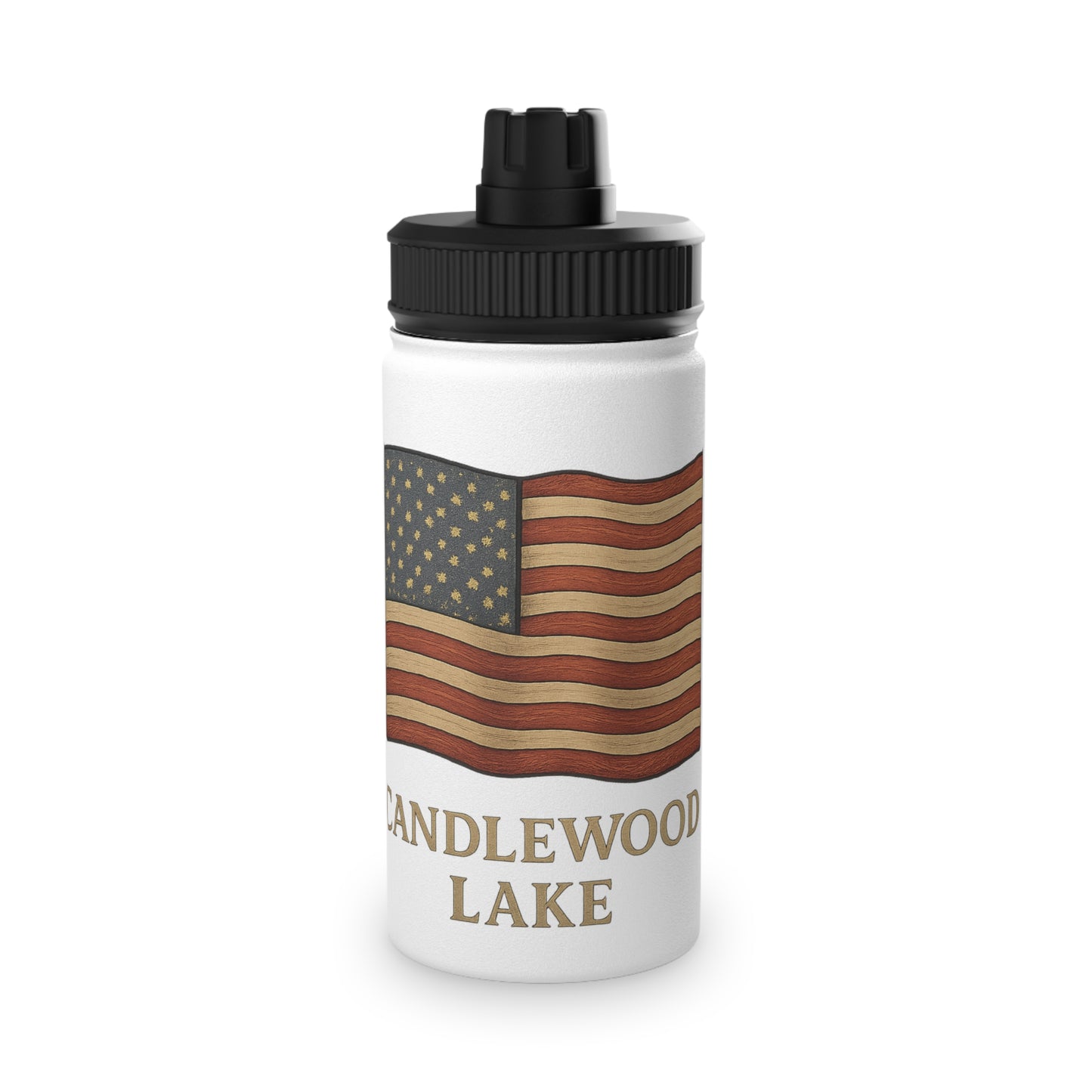 American Flag Stainless Steel Water Bottle |