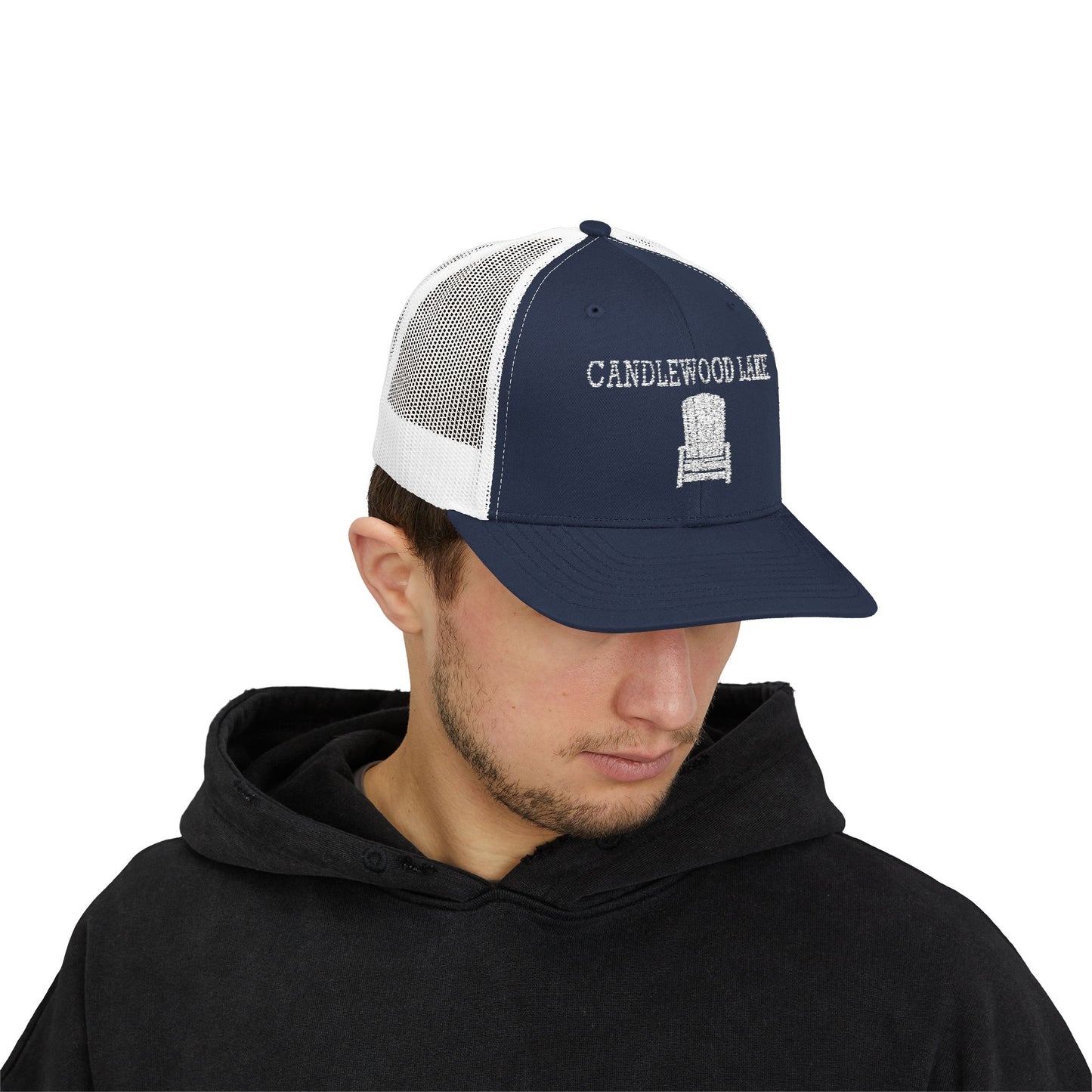 Candlewood Lake Snapback Trucker Cap