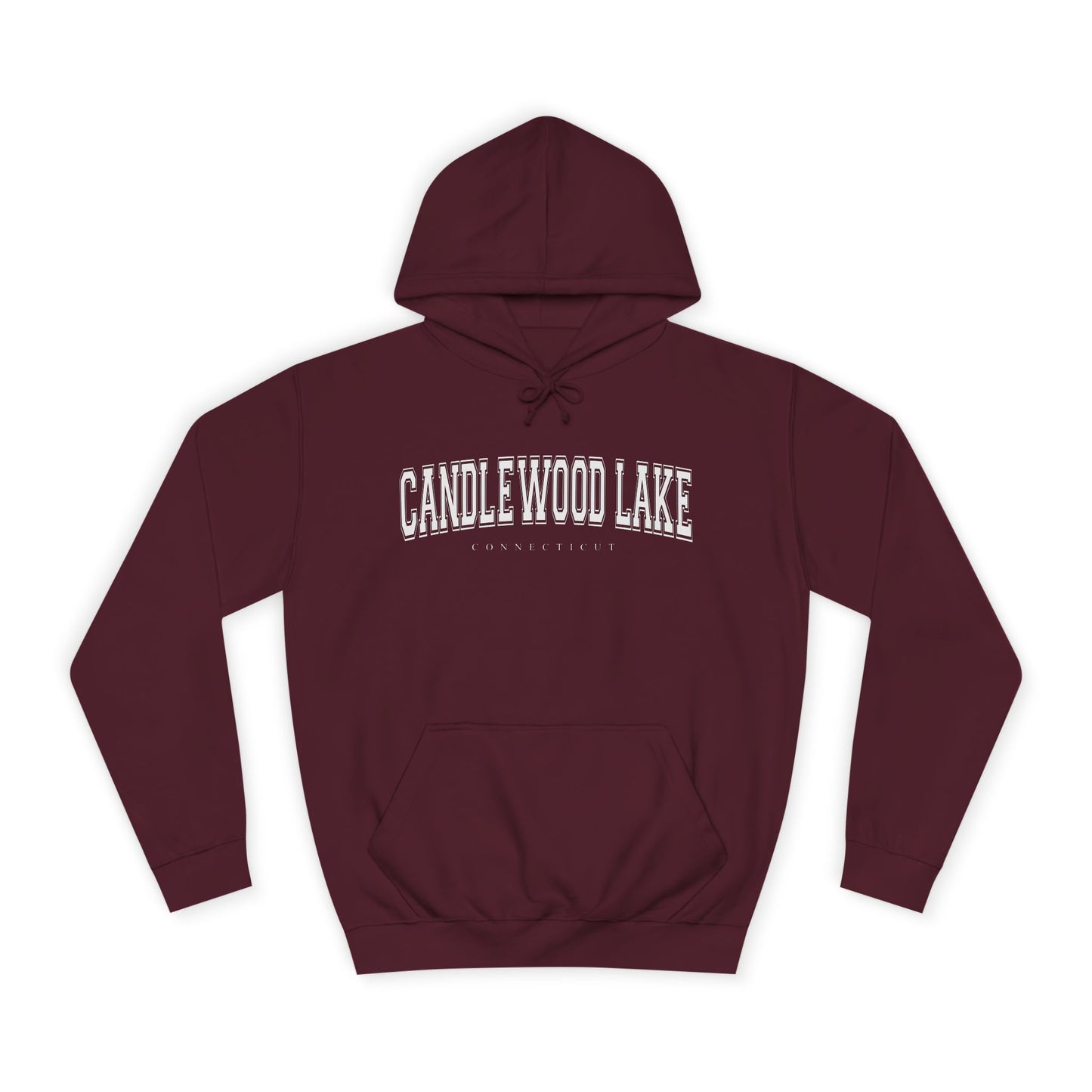 Candlewood Lake Unisex College Hoodie