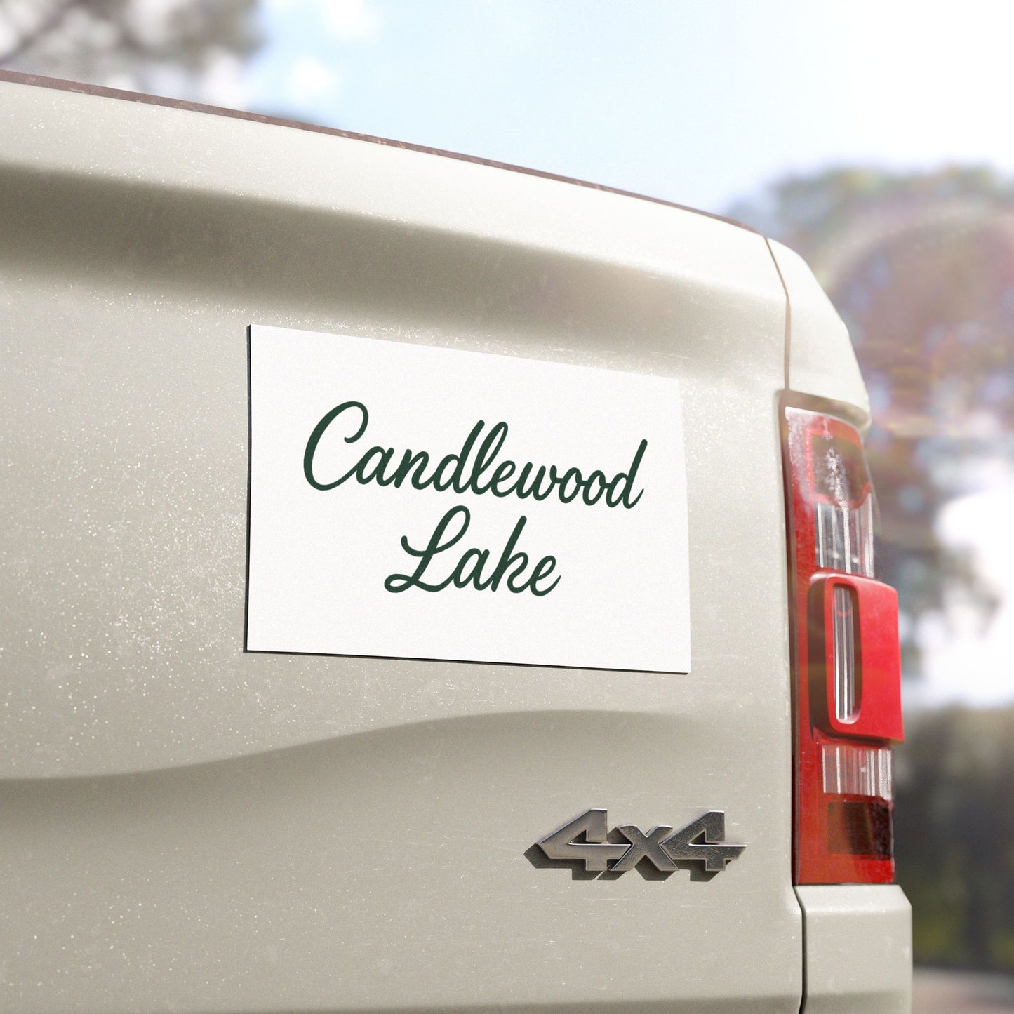 Candlewood Lake Car Magnet