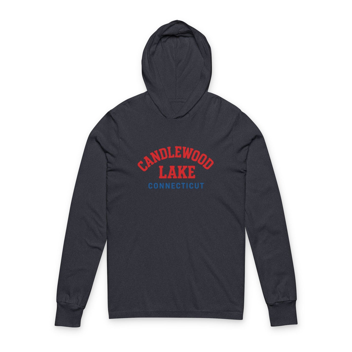 Candlewood Lake Unisex Hooded Long Sleeve Tee