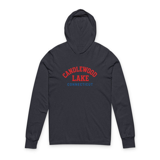 Candlewood Lake Unisex Hooded Long Sleeve Tee
