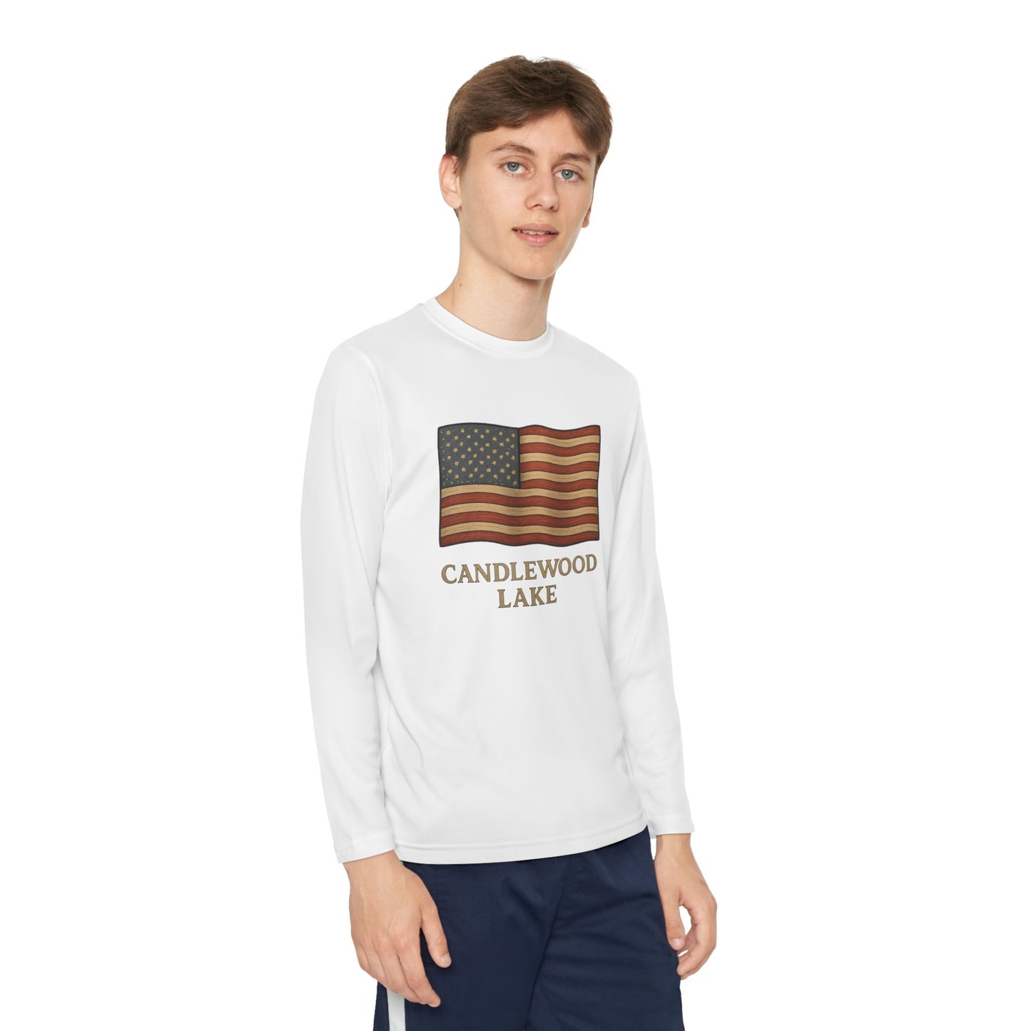 Candlewood Lake Youth Long Sleeve Tee