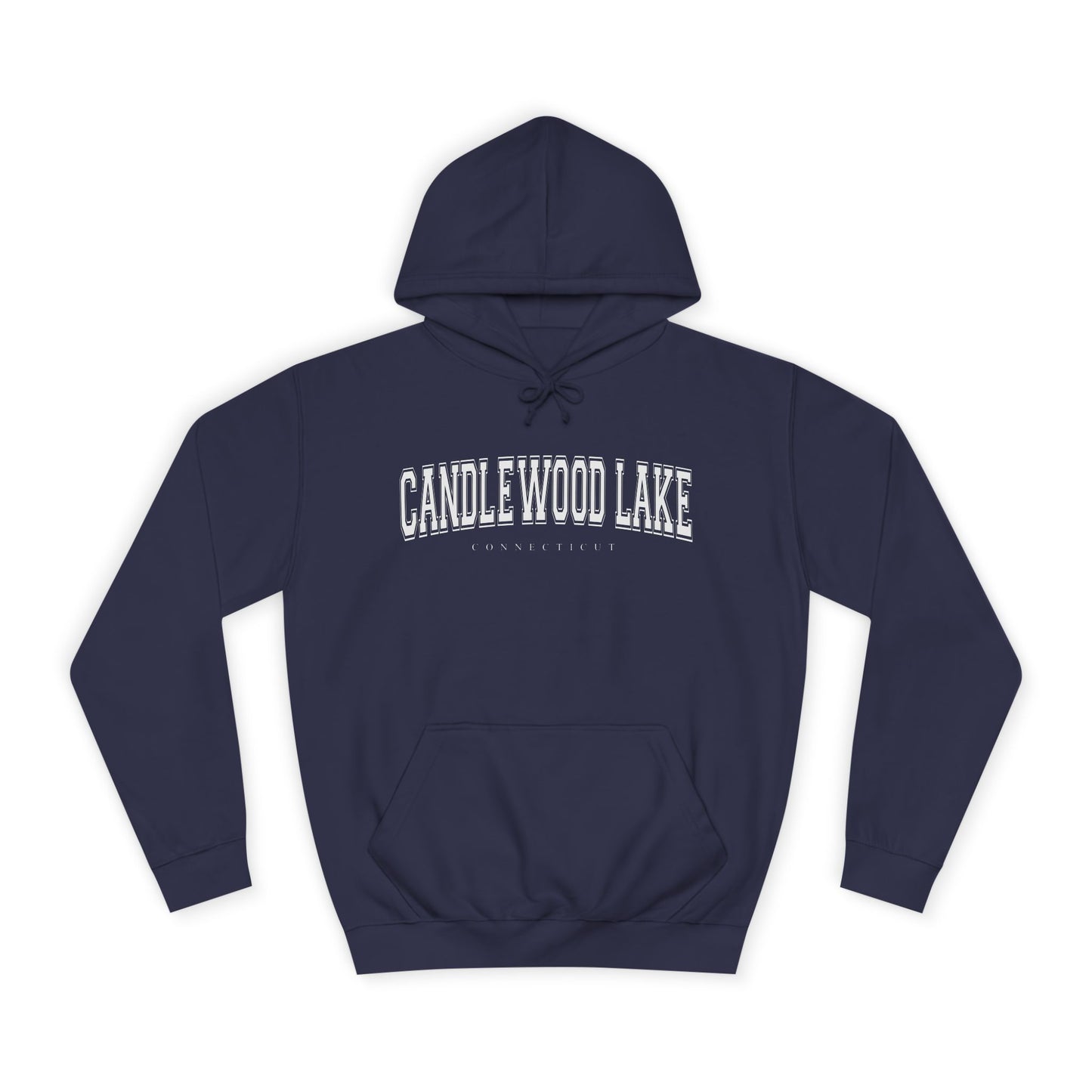 Candlewood Lake Unisex College Hoodie