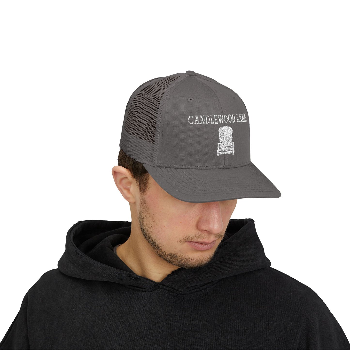 Candlewood Lake Snapback Trucker Cap
