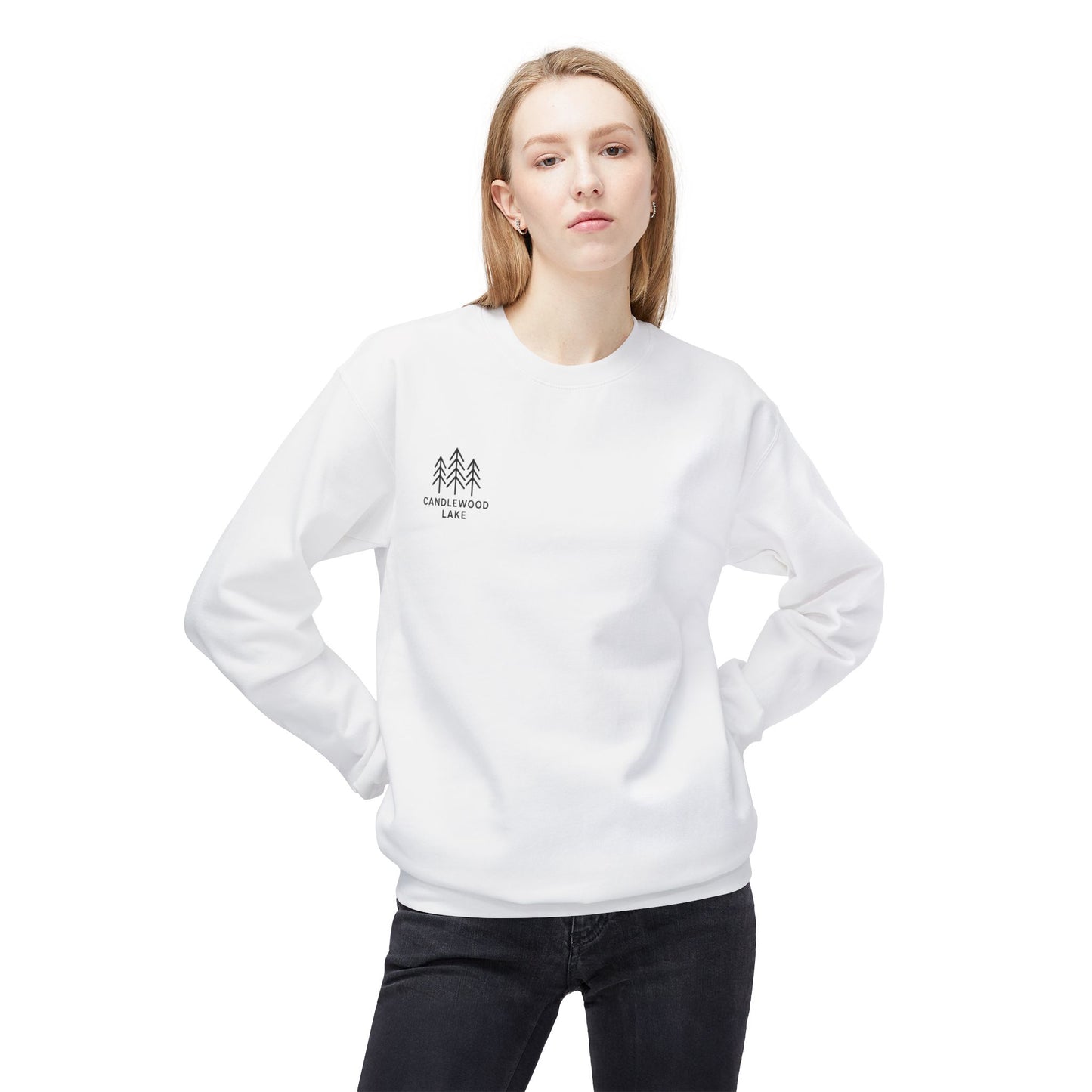 Lake Life Fleece Crewneck Sweatshirt